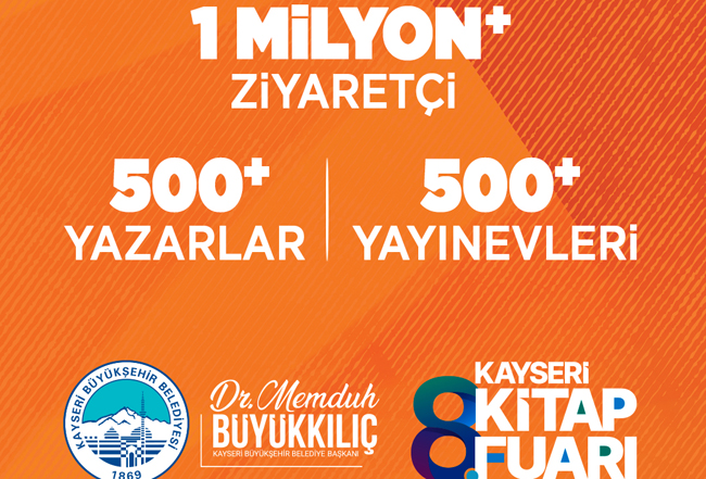 BAŞKAN BÜYÜKKILIÇ: “KAYSERİ KİTAP FUARI’NDA 1 MİLYONA YAKIN KİTAPSEVERİ BULUŞTURDUK”