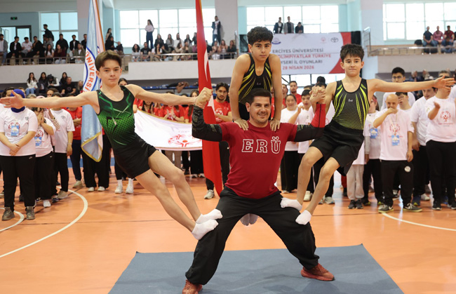 Özel Sporcular ERÜ’de Buluştu