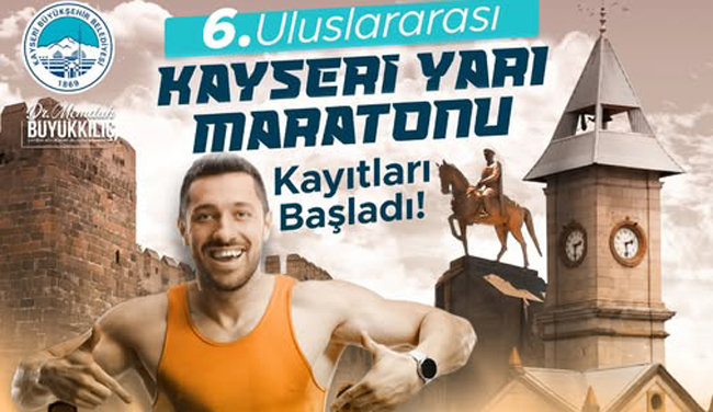 6. ULUSLARARASI KAYSERİ YARI MARATONU’NDA 10K-21K KAYITLARI BAŞLADI