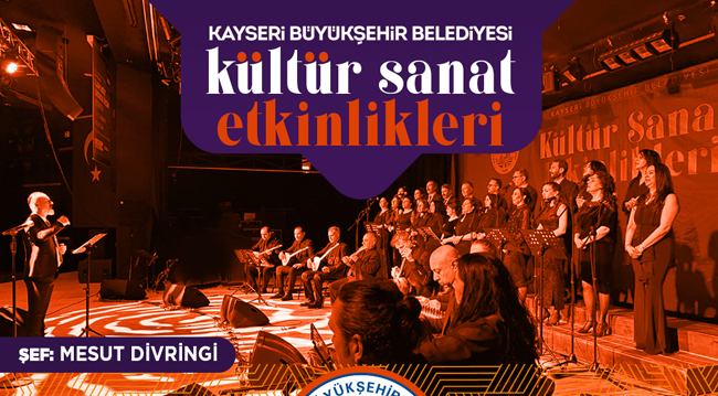 BÜYÜKŞEHİR KONSERVATUVARI’NDAN TÜRK HALK MÜZİĞİ KOROSU KONSERİ