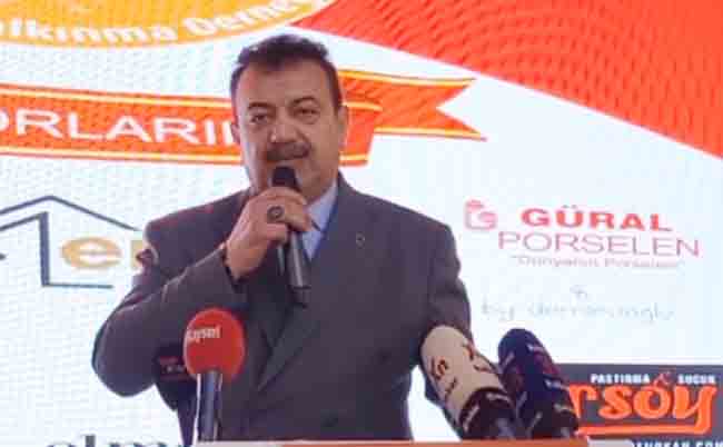 KAYSERİ LOKANTACILAR VE PASTIRMACILAR ODASI BAŞKANI ALTAN AYDEMİR'DEN  1 MAYIS MESAJI: “EMEK VE DAYANIŞMA EN BÜYÜK GÜÇ”