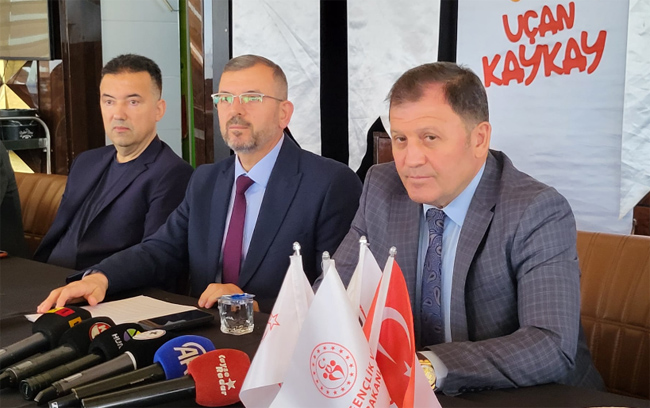 Kayseri’de “Uçan Kaykay Projesi” Tanıtıldı Türkiye Kaykay Federasyonu Başkanı Fahrettin Yıldız’dan 2028 Olimpiyat Hedefi