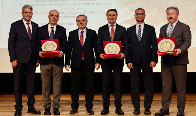 ERÜ Mühendislik Fakültesi 50. Kuruluş Yıldönümünü Kutladı