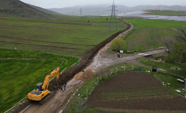 BAŞKAN BÜYÜKKILIÇ: “91 MİLYONLUK YATIRIMLA YAHYALI’NIN SUYU GÜVENCE ALTINDA”