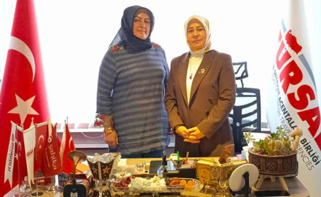 AK Parti Kayseri İl Kadın Kolları’ndan Necla Turizm’e Dikkat Çeken Ziyaret