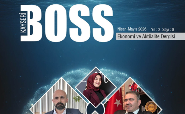 Kayseri BOSS Dergisi'nin 8. sayısı çıktı