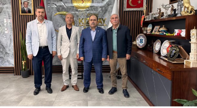 Kızılay il merkezi Başkanı Cafer Beydilli’ye ziyaret