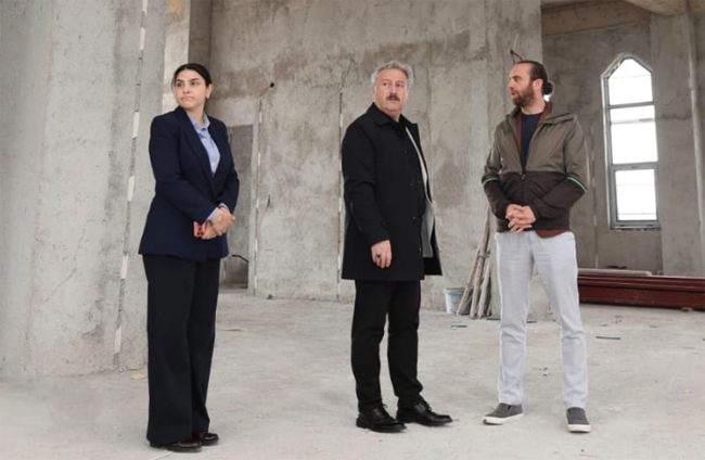 HÜSEYİN ÖZAL CAMİ YAZIN SONUNDA İBADETE AÇILACAK