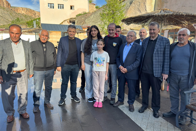 BAŞKAN HALİT TAŞYAPAN SOĞANLI'DA 