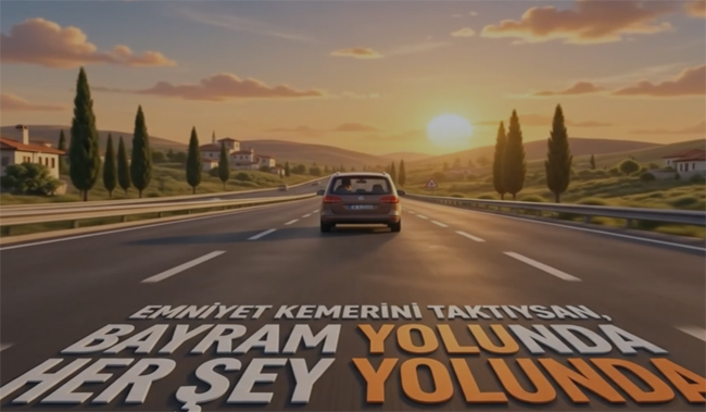 Kayseri Emniyeti’nden Bayram Yolculuğu İçin Emniyet Kemeri Uyarısı