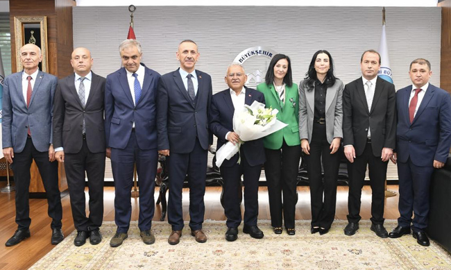 BAŞKAN BÜYÜKKILIÇ’A “ÇEVRE HAFTASI” ZİYARETİ