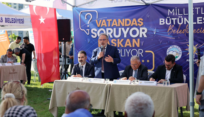 VATANDAŞ SORDU, BAŞKANLAR CEVAPLADI
