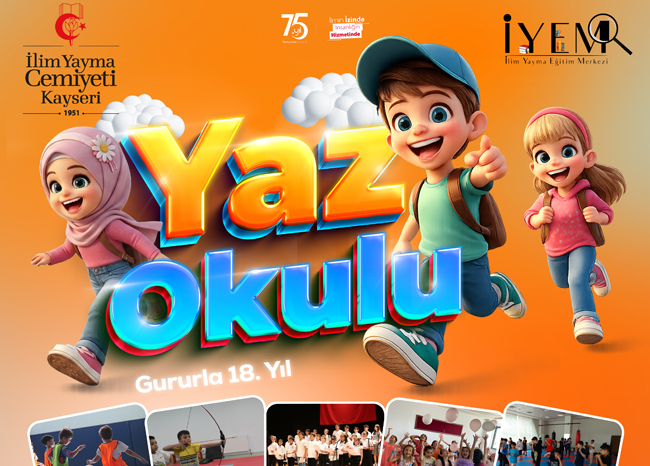 Kayseri'de 18 Yıllık Eğitim Geleneği Sürüyor: Yaz Okulu Kayıtları Başladı  