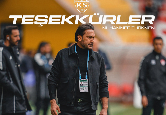 Kayserispor’da Ayrılık: Sportif Direktör Muhammed Türkmen’in Görev Süresi Sona Erdi Kayserispor’dan Resmi Açıklama