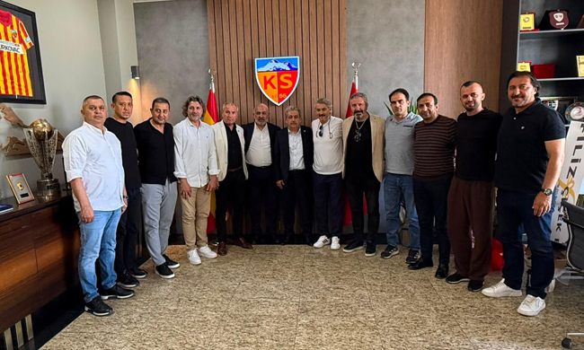 Kayserispor'a Bayar Özsoy ve TÜFAD'dan Ziyaret