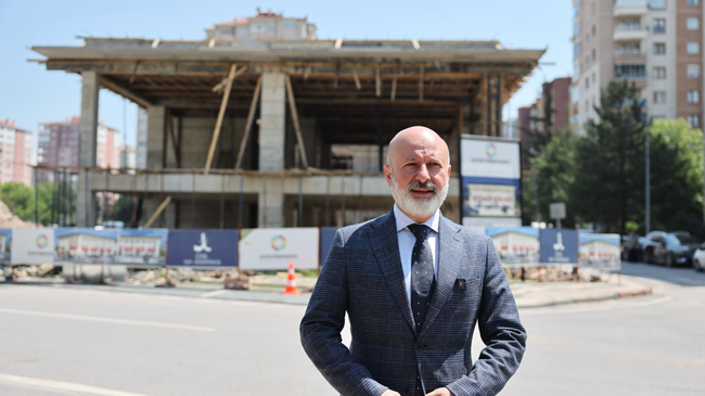 BAŞKAN ÇOLAKBAYRAKDAR’DAN ERCİYESEVLER’E GELECEĞE AÇILAN DEV ESER