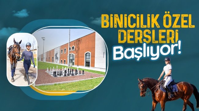 BÜYÜKŞEHİR SPOR A.Ş.’NİN BİNİCİLİK TUTKUNLARI İÇİN ÖZEL DERSLERİ BAŞLIYOR