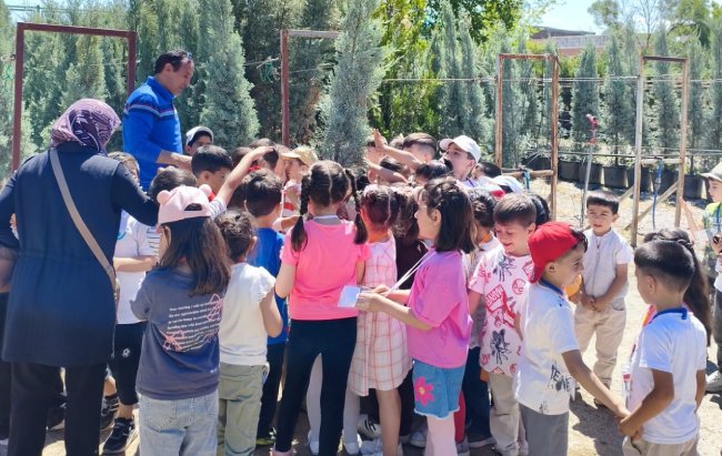 KOCASİNAN’DA ŞEHİR MERKEZİNDE 60 BİN FİDELİ TARIMSAL ÜRETİM DİKKAT ÇEKİYOR