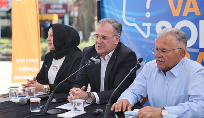 HACILAR’DA VATANDAŞ BULUŞMASI  BAŞKAN ÖZDOĞAN: “GÜCÜMÜZ GÖNÜL BAĞI”