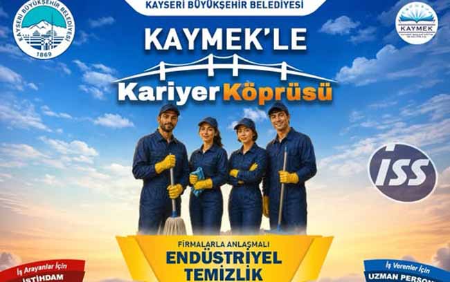 KAYMEK’TEN İSTİHDAMA GÜÇLÜ ADIM: KARİYER KÖPRÜSÜ PROTOKOLÜ İMZALANDI, ENDÜSTRİYEL TEMİZLİK KURSU BAŞLIYOR