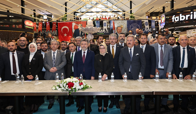 ÇARŞI MELİKGAZİ, TARIM VE ORMAN BAKANI İBRAHİM YUMAKLI’NIN KATILIMIYLA RESMEN AÇILDI