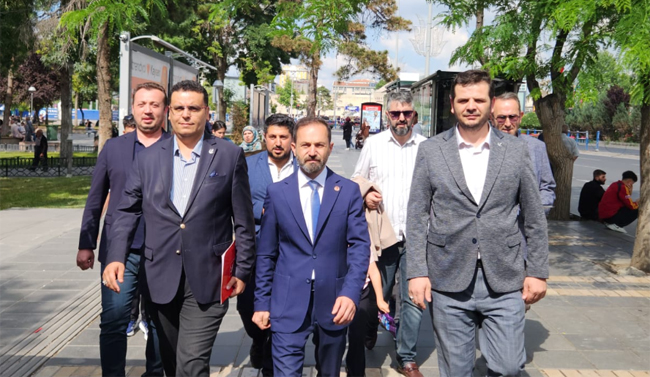 Kayseri'de Yeniden Refah Partisi'nden Anadolu Buluşmaları Çalışması