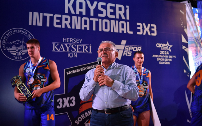 DÜNYA SPOR BAŞKENTİ KAYSERİ, FIBA 3X3 LITE QUEST 2026'YA EV SAHİPLİĞİ YAPACAK
