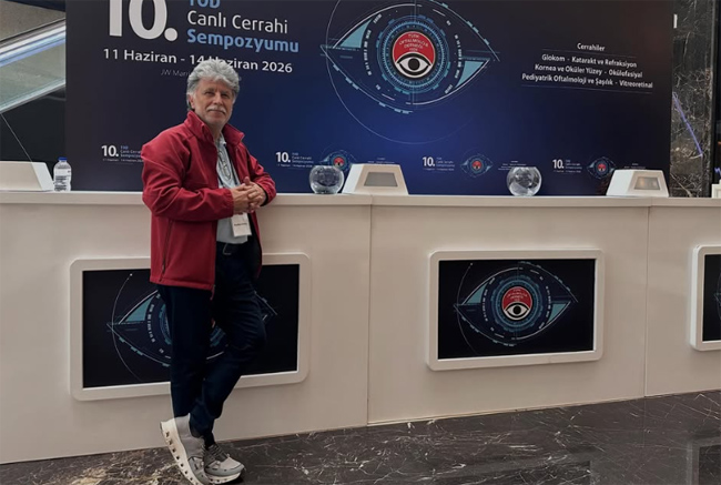 ERÜ GÖZ KLİNİĞİNDEN ANKARA'DA BAŞARILI TEMSİL Prof. Dr. Kuddusi Erkılıç: “Kliniğimizi En İyi Şekilde Temsil Ettik”