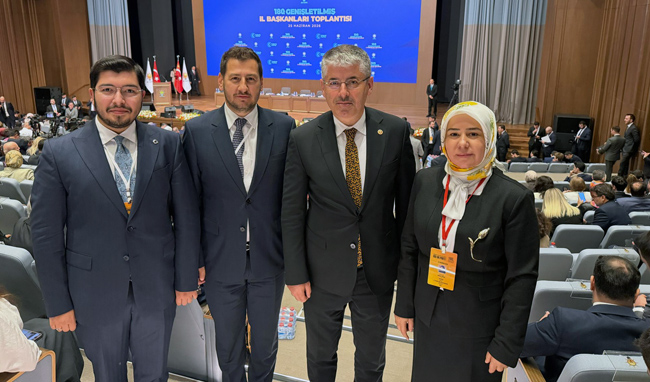 AK Parti Kayseri Milletvekili ve Kahramanmaraş İl Koordinatörü Şaban Çopuroğlu, AK Parti Genel Merkezi’nde gerçekleştirilen Genişletilmiş İl Başkanları Toplantısı’na katıldı.