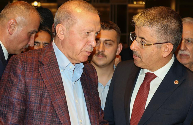 ÇOPUROĞLU, CUMHURBAŞKANI ERDOĞAN İLE BİR ARAYA GELDİ