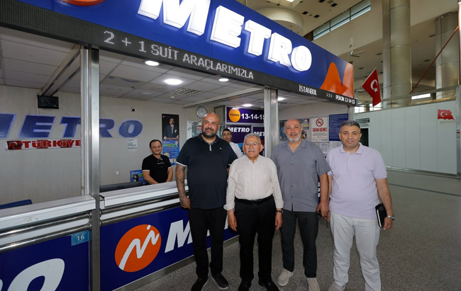 BAŞKAN BÜYÜKKILIÇ’TAN KAYSERİ ŞEHİR TERMİNALİ’NE ZİYARET