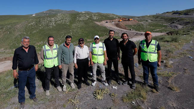 BAŞKAN BÜYÜKKILIÇ, ERCİYES’E NEFES OLACAK ALTERNATİF YOL ÇALIŞMALARINI İNCELEDİ