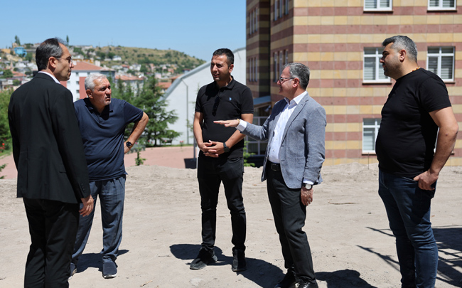 BAŞKAN ÖZDOĞAN'DAN 112 ACİL SAĞLIK MERKEZİ İNŞAATINA YAKIN TAKİP