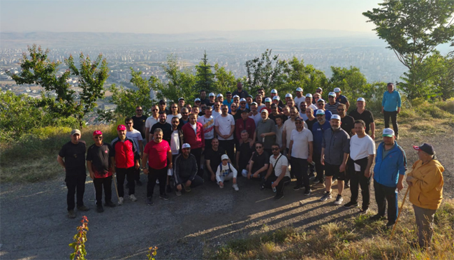BÜYÜKKILIÇ, SABAH YÜRÜYÜŞÜNDE ULAŞIM A.Ş. OTOBÜS İŞLETME MÜDÜRLÜĞÜ PERSONELİ İLE BİR ARAYA GELDİ
