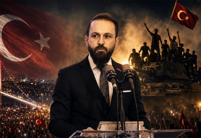 Yeniden Refah Partisi Kayseri İl Başkanı Ali Özcan'dan 15 Temmuz Mesajı: 