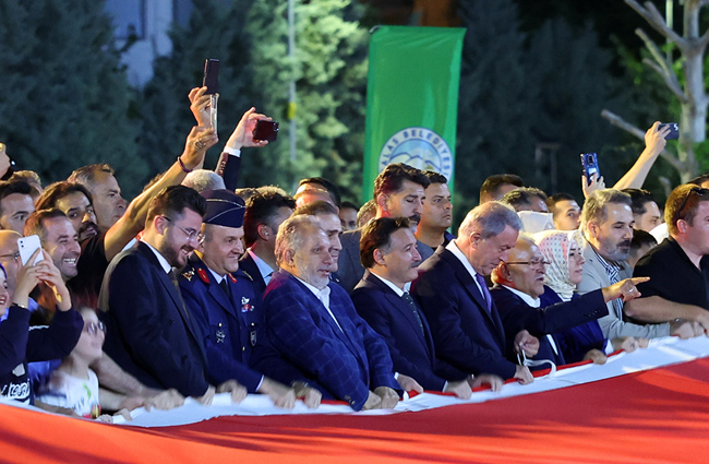 BAŞKAN YALÇIN’DAN 15 TEMMUZ MESAJI