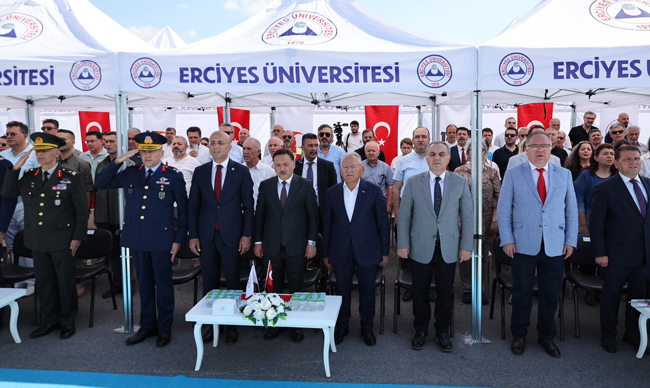 ERÜ’den “15 Temmuz Demokrasi ve Milli Birlik Günü” Töreni