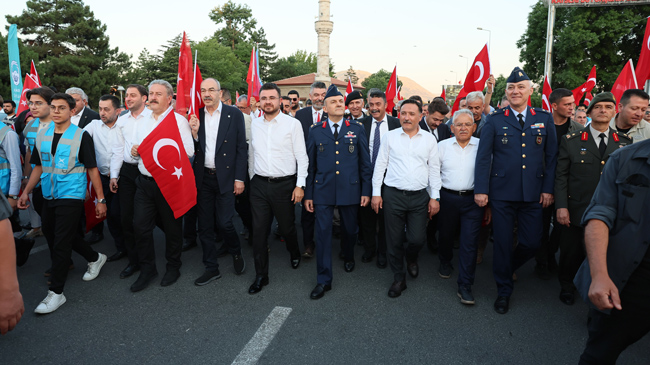 KTO, KAYSO, KTB, MÜSİAD, MİMARSİNAN, İNCESU VE ERCİYES OSB, 15 TEMMUZ’DA MEYDANDA AYNI İNANÇLA NÖBETTEYDİ!
