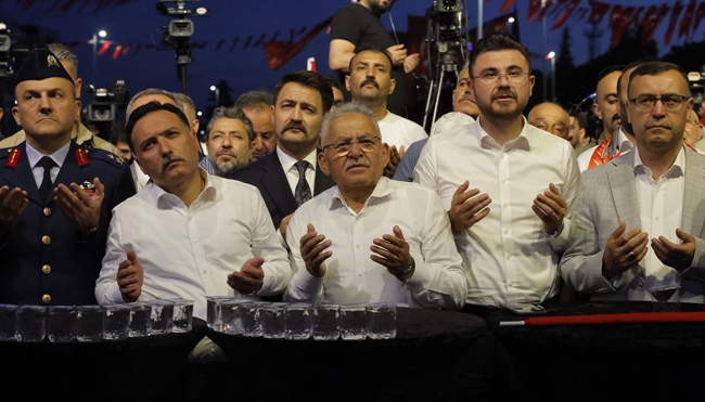 BAŞKAN BÜYÜKKILIÇ: “UYANIK OLACAĞIZ, DİRİ OLACAĞIZ”
