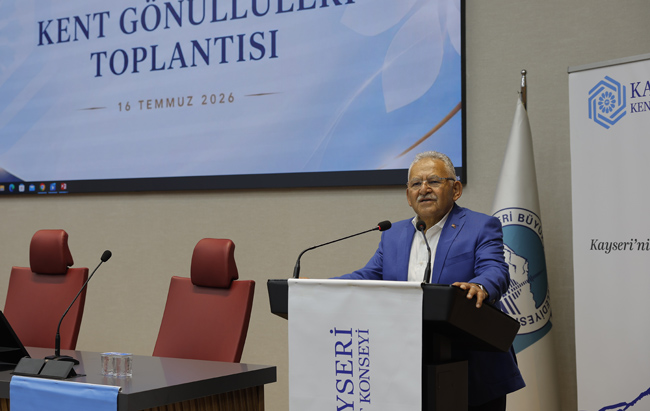 BAŞKAN BÜYÜKKILIÇ, KENT GÖNÜLLÜLERİ İLE BULUŞTU: ORTAK AKIL, GÜÇLÜ AİDİYET
