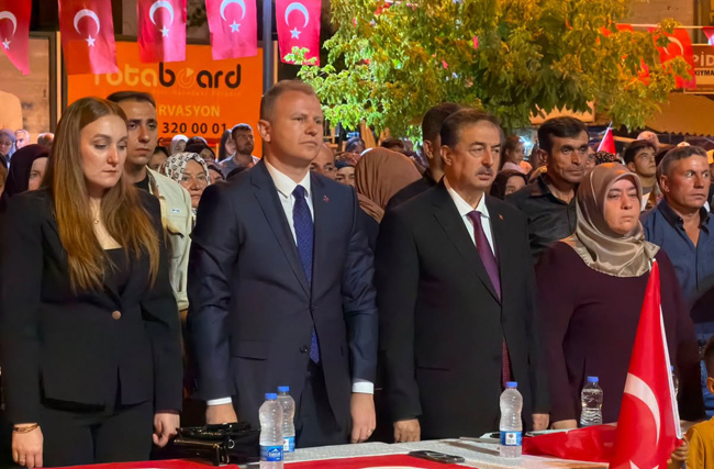 Yeşilhisar'da 15 Temmuz Demokrasi ve Milli Birlik Günü Birlik Mesajlarıyla Anıldı