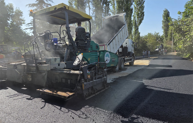 BÜYÜKŞEHİR’DEN YAHYALI’YA 35 MİLYON TL’LİK ASFALT YATIRIMI
