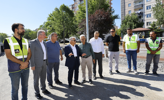 BAŞKAN BÜYÜKKILIÇ, DSİ-YENİ SANAYİ KATLI KAVŞAĞI PROJESİ’NDE İNCELEMELERDE BULUNDU