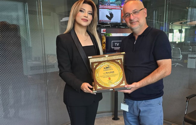 Merve Özkan’dan Kösedağ’a Teşekkür: “Bu Anlamlı Ödül İçin Çok Teşekkür Ediyorum”