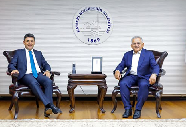 BAKAN YARDIMCISI BOYRAZ’DAN BAŞKAN BÜYÜKKILIÇ’A ZİYARET