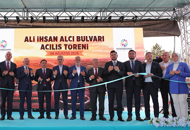 KOCASİNAN’DAN KAYSERİ’NİN ULAŞIM VİZYONUNA DEV ESER