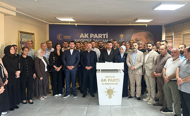 AK PARTİ KAYSERİ İL BAŞKANI HÜSEYİN OKANDAN: “MİLLETİMİZLE ÇEYREK ASIR, TÜRKİYE GELECEĞE HAZIR”