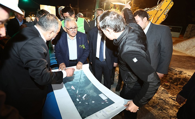 BAŞKAN BÜYÜKKILIÇ: “351 MİLYON TL’LİK DEV YATIRIMLA YEŞİLHİSAR’IMIZIN SU ALTYAPISINI GÜÇLENDİRİYORUZ”