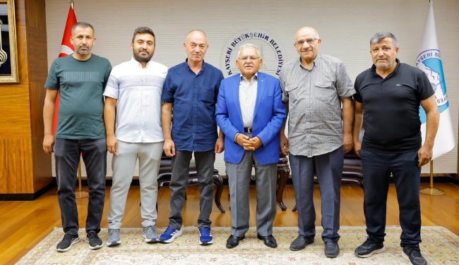 BAŞKAN BÜYÜKKILIÇ, ŞEHRİN FARKLI KESİMLERİNDEN KONUKLARINI MAKAMINDA AĞIRLADI
