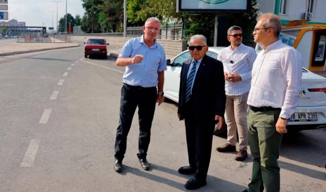 BAŞKAN BÜYÜKKILIÇ: “DSİ-YENİ SANAYİ ALT GEÇİTLERİ İLE ULAŞIM KONFORUNU ARTIRDIK”